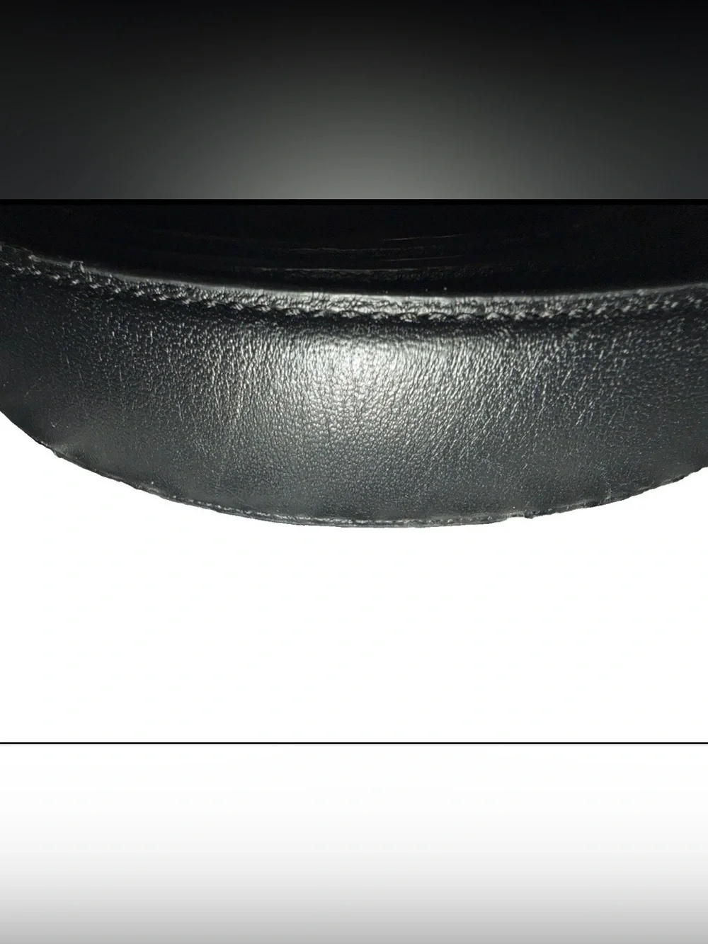 Coach Men’s Black Reversible Belt – Signature Embossed Leather, Sz L